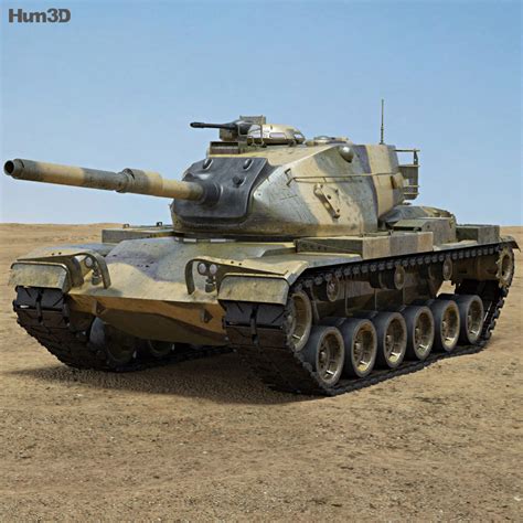 M60 Patton 3d Model Military On Hum3d