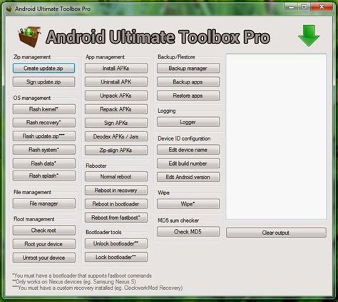 Android Ultimate Toolbox Pro The Ultimate Android Utility Android