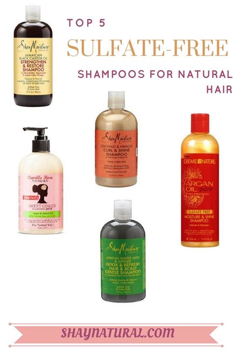 Top 5 Sulfate Free And Clarifying Shampoos For Natural Hair Natural