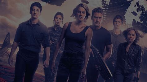 The Divergent Series Shailene Woodley Theo James Ansel Elgort Zoe