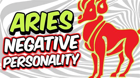 6 Negative Personality Traits Of Aries Zodiac Sign Explained Zodiac Talks