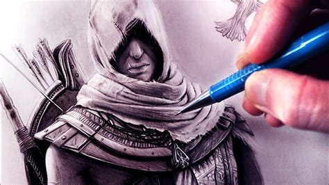 Lets Draw Assassins Creed Origins Bayek Fan Art Friday