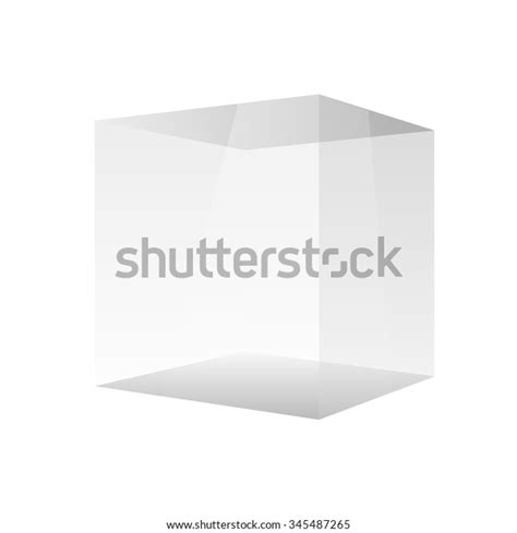 Transparent Gray Glass Cubes Vector Eps10 Stock Vector Royalty Free