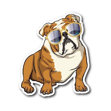 Bulldog Sticker Cute T For Cute Dog Lovers Etsy Cute Dogs Dog