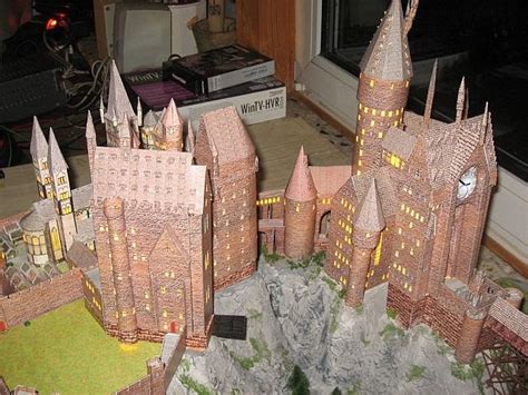 Harry Potter Hogwarts Castle Papercraft Papercraft Paradise