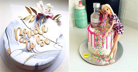 Gorgeous And Fun Bachelorette Party Cake Ideas For Brides