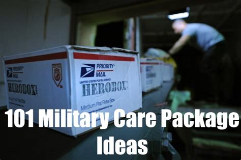101 Military Care Package Ideas Operation Military Kids