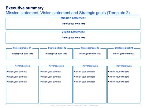 Strategic Planning Toolkit Strategic Planning Template Strategic