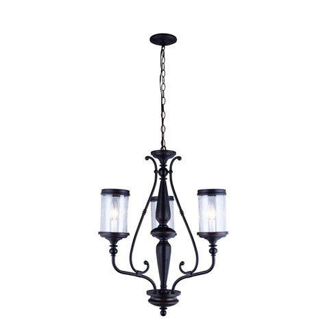 World Imports Estella Collection Light Oil Rubbed Bronze Chandelier