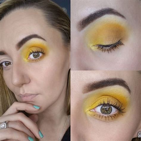 Updated 40 Yellow Eyeshadow Inspiration