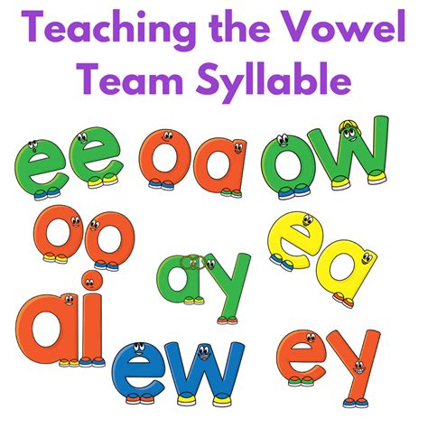 Vowel Team Words