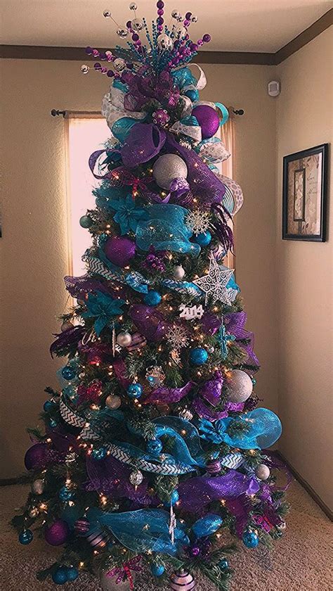 20 Purple Ornaments For Christmas Tree