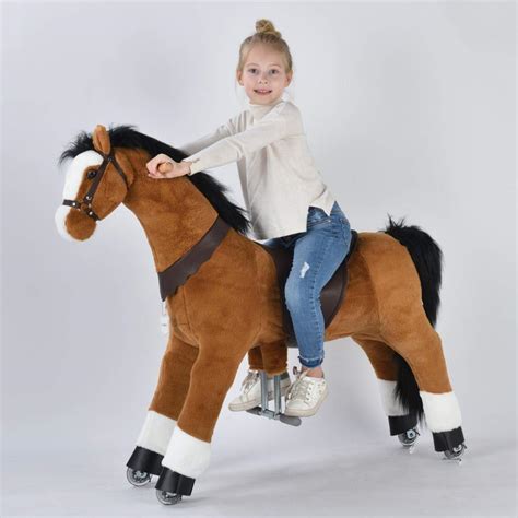 Buy Ufree Action Pony Large Mechanical Horse Toy Ride On Bounce Up