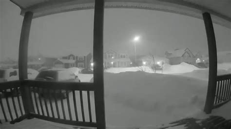 Time Lapse Captures Record Breaking Snowfall Videos From The Weather