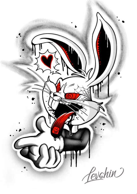 Bugs Bunny Em 2023 Tatuagem De Animais Tatuagem De Amor Projetos De
