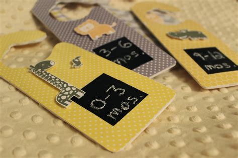 Of course, it's nice to gift the expectant mama the things she has registered for (things that she will actually need and use), but if you also want to get her a little something different, something unique, and something great, you've come to the right place! DIY Baby Closet Dividers - Love Create Celebrate