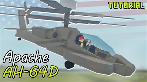 Boeing AH 64D Apache Plane Crazy Tutorial YouTube
