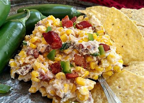 Hot Cheesy Bacon Jalapeno Corn Dip Cookn With Mrs G
