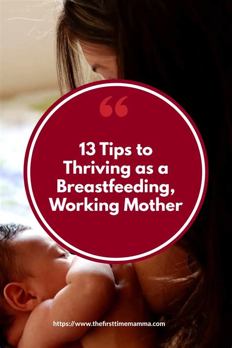 Breastfeeding Tips For Working Moms The First Time Mamma