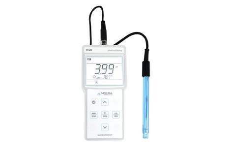 PC400 Portable pH/Conductivity/TDS Meter Kit, ±1% FS, ±0.01 pH, Multi-Parameter, TDS, pH ...