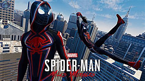 Spider Man Miles Morales Ps5 Miles Morales 2099 Suit Free Roam