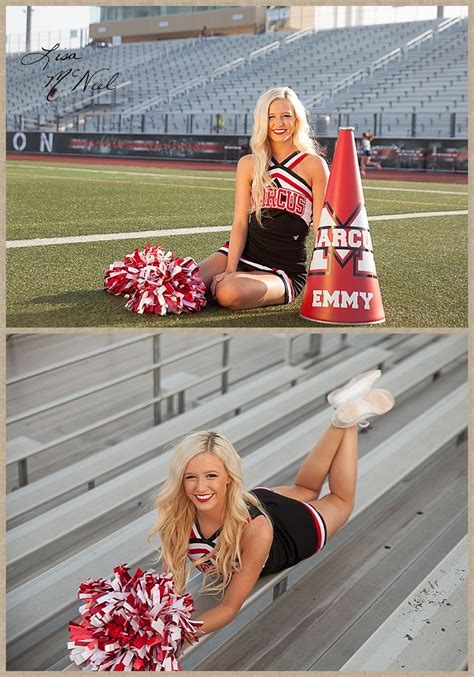 Hot Highschool Cheerleader Portait Play Country Girl Senior Portraits