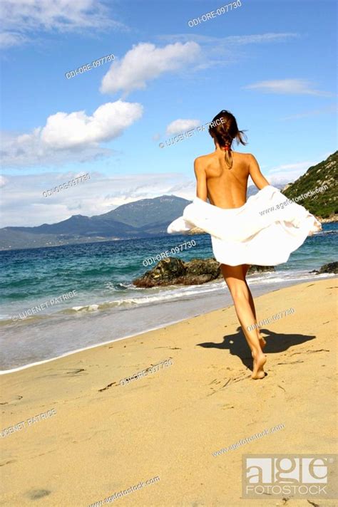 Naked Woman Beach Stock Photo Picture And Rights Managed Image Pic Odi Ore Agefotostock