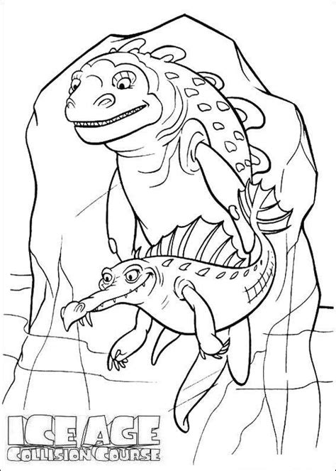 Have fun discovering pictures to print and drawings to color. cretaceous ice age coloring and drawing sheet