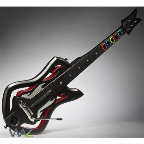 Xbox 360 Guitar Hero Warriors Of Rock Guitar Bundle Waz