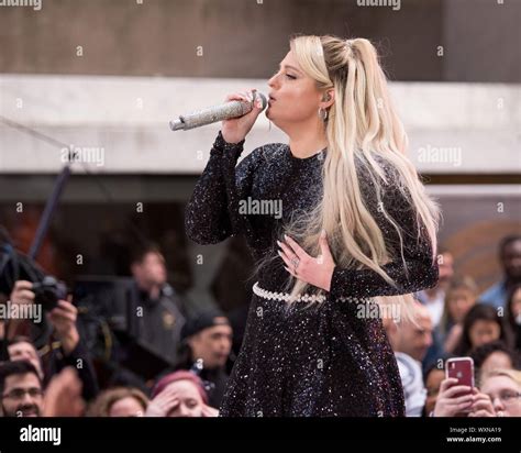 meghan trainor on stage for meghan trainor live in concert on the nbc today show rockefeller