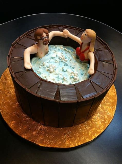 17 Best Hot Tub Cakes Images On Pinterest Hot Tubs
