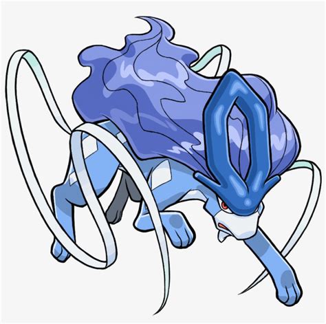 245 Suicune Pr Shiny Pokemon Ranger Guardian Signs Suicune Png Image