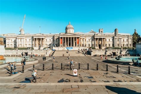 Trafalgar Square En El Centro De Londres Foto Premium