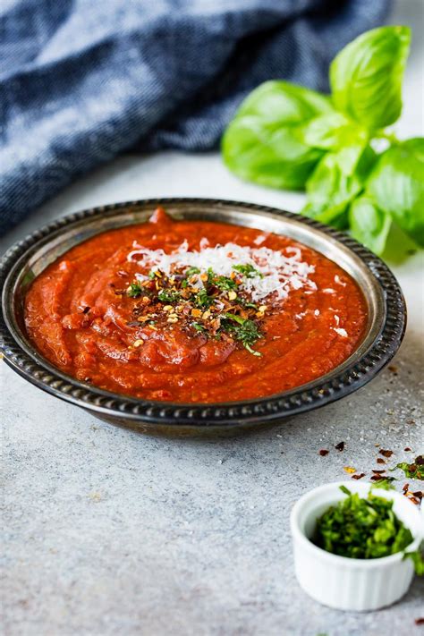 The Best Homemade Pizza Sauce Recipe Oh Sweet Basil