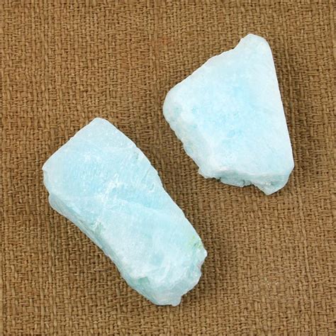 Aragonite Blue Tumbled And Polished Stones