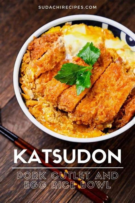 Simple Japanese Pork Cutlet Bowl Katsudon Sudachi Recipes Recipe Katsu Recipes Pork