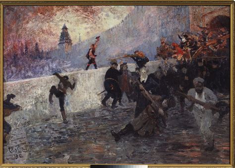Die Belagerung von Moskau durch die Armee Napoleons im ...