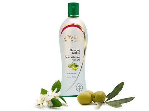 Active ingredients of jovees herbal hair serum. Jovees Bhringraj & Olive Intensive Restructuring Hair Oil ...