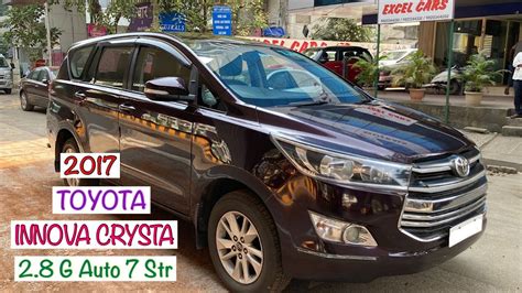 2017 Toyota Innova Crysta 2 8 G AT | EXCEL CARS | Preowned Cars In