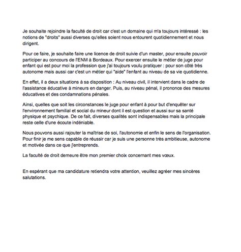 Lettre motivation pour inscription universitepour daeu via www.reseauetudiant.com. Lettre De Motivation Fac De Sport - Turun Muat p