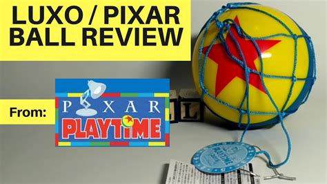 Luxo Pixar Ball Toy Story Disneyland Pixar Playtime 2019 Youtube