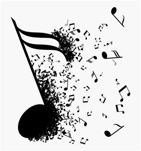 Graphic Design Music Notes Hd Png Download Kindpng