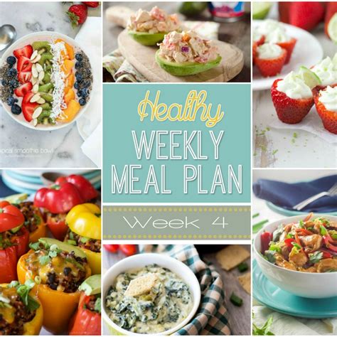 But i am an advocate for healthy eating, and sometimes our minds need a reminder, so our bodies tell us. Healthy Weekly Meal Plan #4 - Yummy Healthy Easy