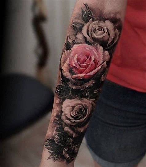 Rose Forearm Tattoo Designs Ideas And Meaning Tattoos