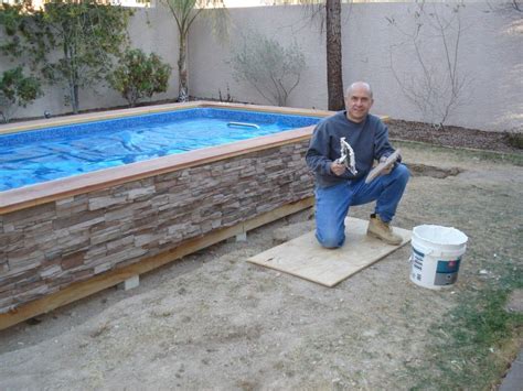 Build Your Own Above Ground Concrete Pool Blokit Swimming Pool Kits