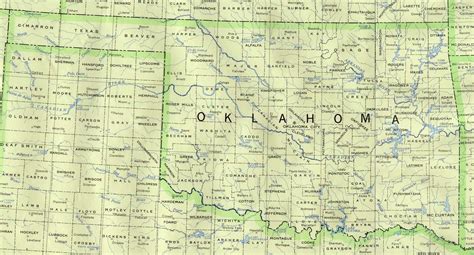 Statemaster Maps Of Oklahoma 11 In Total