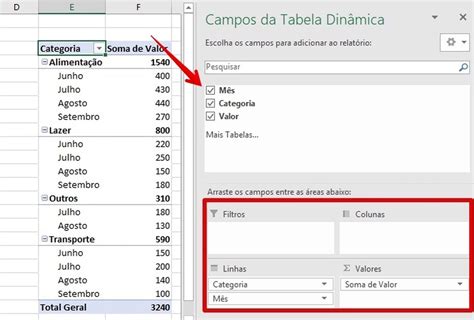 Como Fazer Tabela Dinamica No Excel Produtividade Techtudo Images