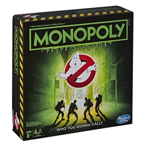 Monopoly Ghostbusters Edition Hasbro Gaming
