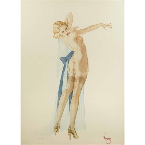 Alberto Vargas 1896 1982 Lithograph Seams Perfect Witherells