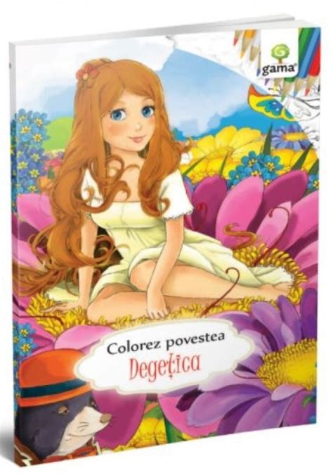 Colorez Povestea Degetica Carte De Colorat Cu Povesti 3 5 Ani